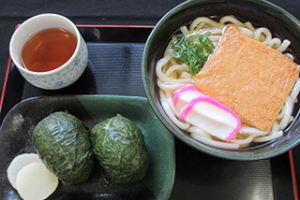 道の駅奥熊野古道ほんぐう　めはり寿司定食